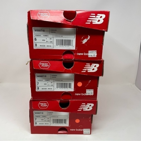 New Balance W880T10 Black Running Shoes - Picture 7 of 7